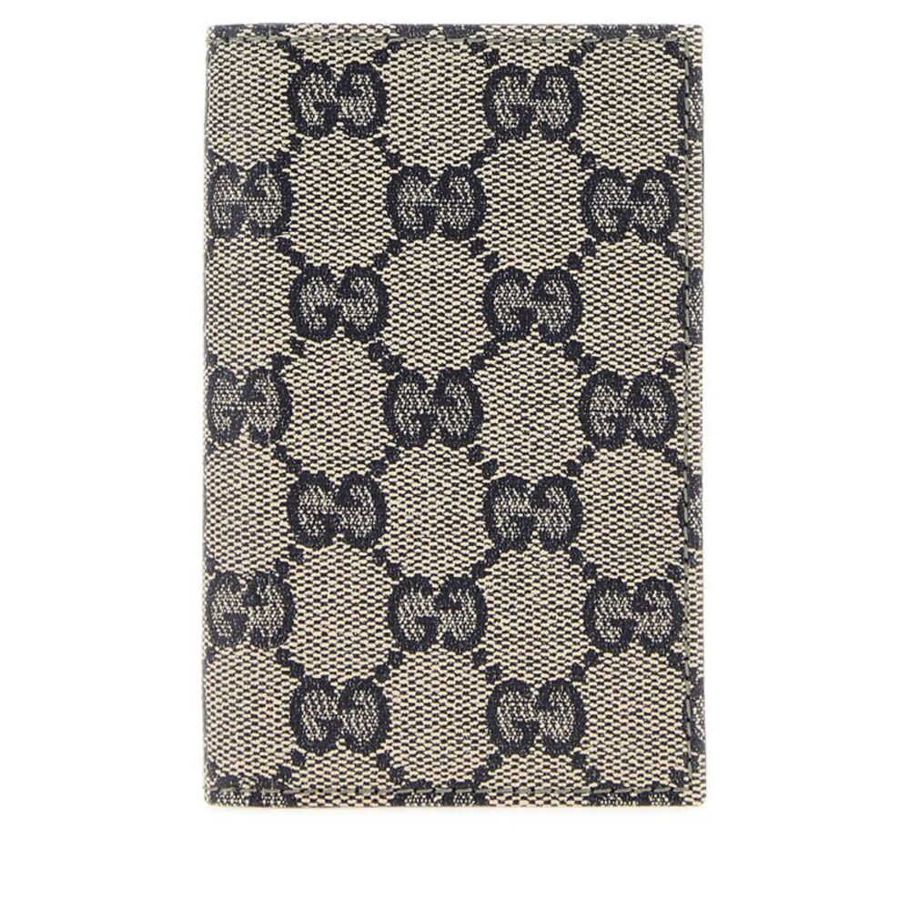 Gucci Men Gg Canvas Gucci Essence Classic Card Holder